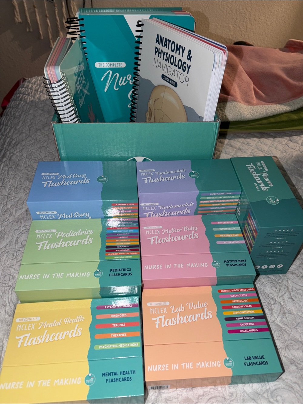 The Complete Nursing School Bundle® | 2026 Edition | Spiral Bound